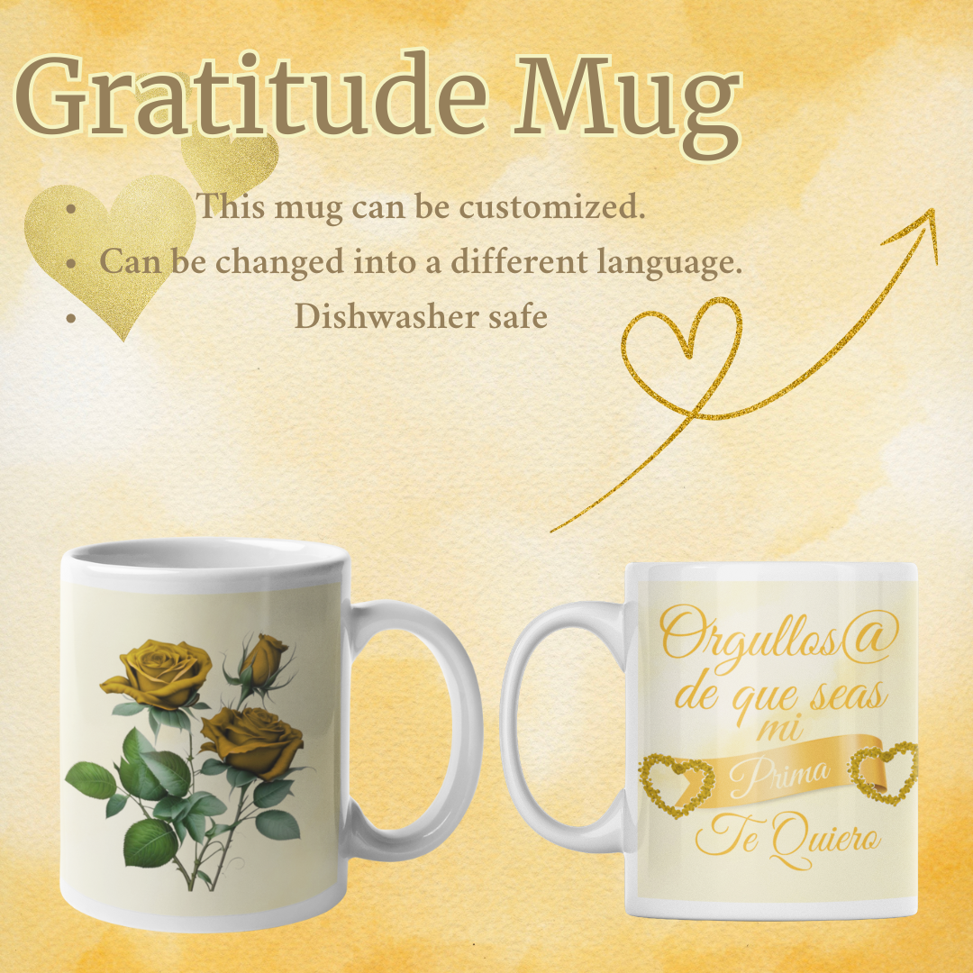 Customized Gratitude Mug