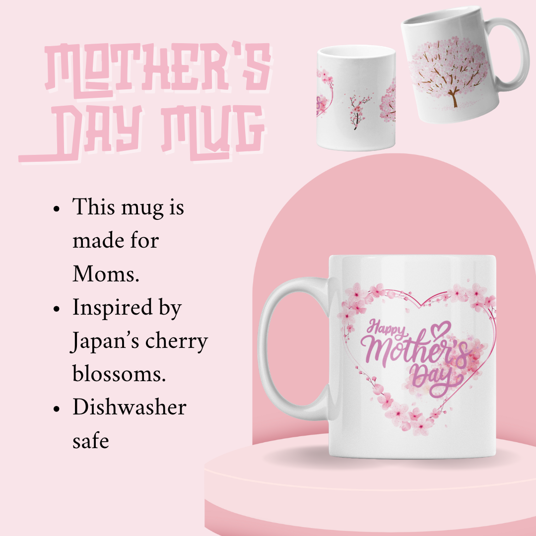 Happy Mother's Day Sakura mug