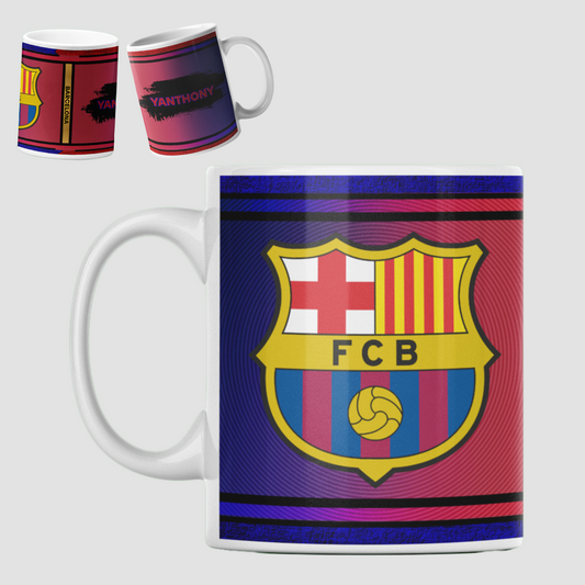 Customizable Barcelona Team Name Mug