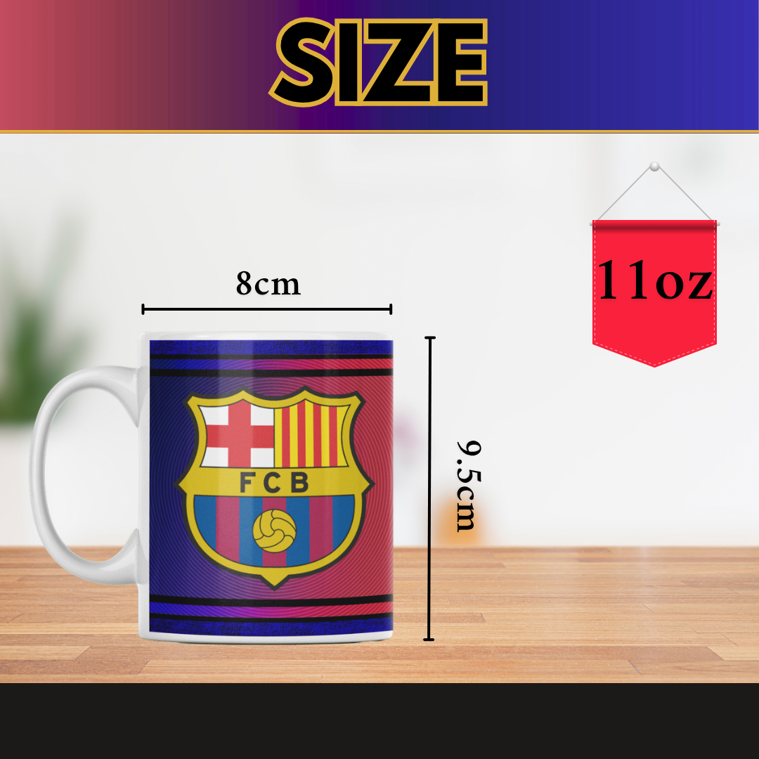 Customizable Barcelona Team Name Mug