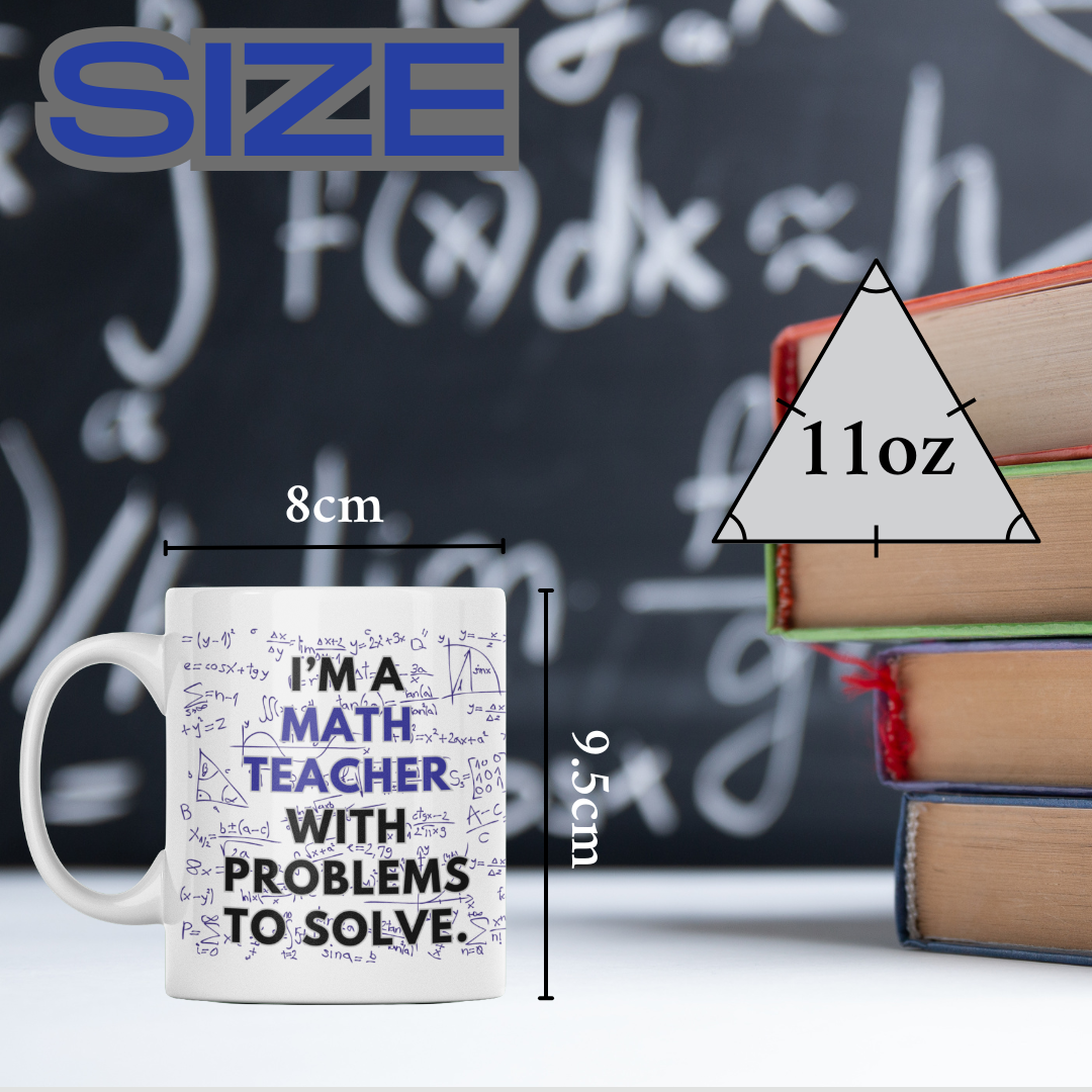 Customizable Math Teacher Mug