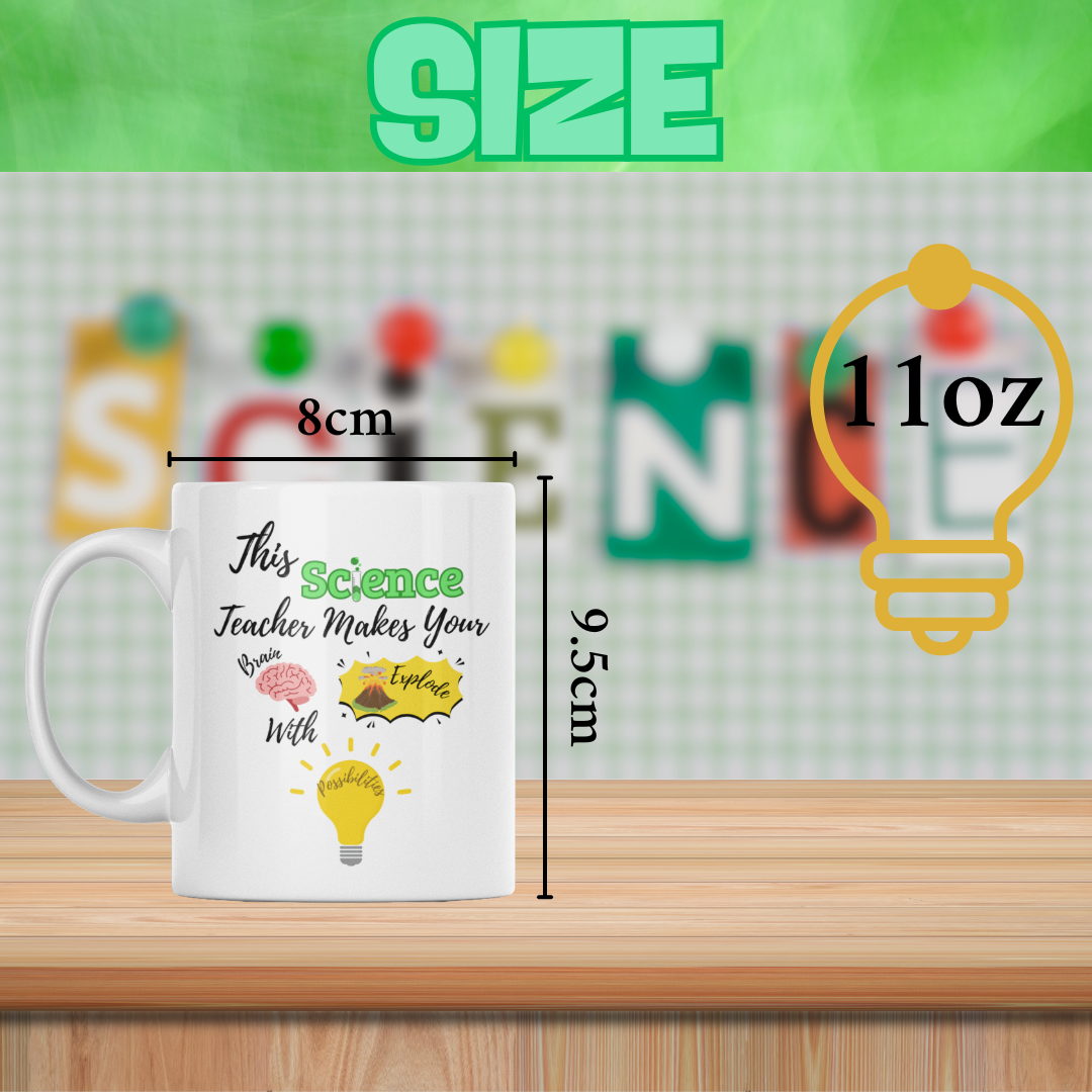 Customizable Science Teacher Mug