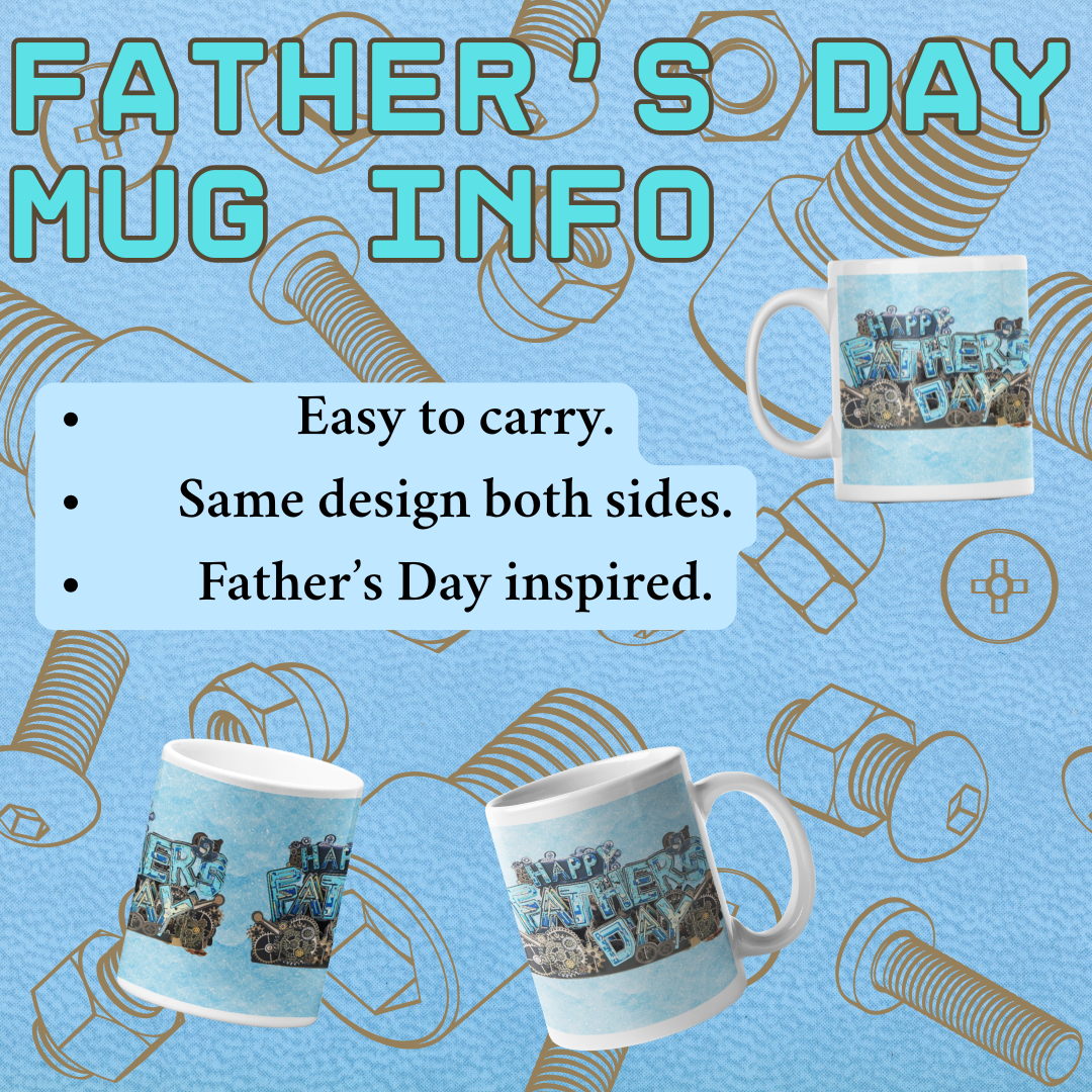 Happy Father's Day Mechanics Mug