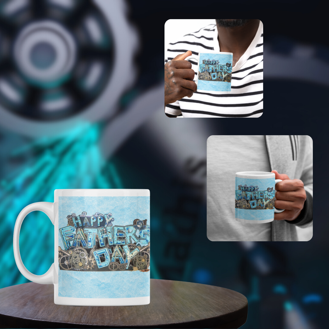 Happy Father's Day Mechanics Mug